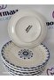 Porcelain Jade 6 Pieces 14 cm (Small) Breakfast Bowl, Jam Bowl, Snack Bowl, Deep Dish - 5