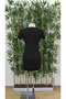    Women's Short Sleeve Queen Print Two Thread Mini Dress - 3