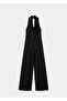 Halter Neck Scarf Jumpsuit - 3