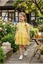 Girl's Dress with Tulle and Embroidery - 2