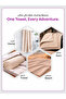 Pack of 4 Hand Towels 50x90 cm – 330 GSM Microfiber, Soft, Absorbent & Quick Dry Towels - 6