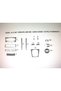Audi a3 2004-2008 14 piece torpedo cover (color white)
