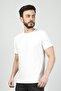 B.Yaka K.Kol Men's T-Shirt 4161 Ecru - 3