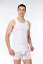 Men's Cotton Halter Collar Sportsman Lycra Undershirt 2-pack -1003 - 3
