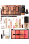 UK Exposed Gift 14 Pc All-in-One Makeup Kit(3 eye products in brown), Neutral Day to Night Looks