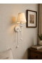 Modern Wall Sconce Chain Switch Decorative Bedside Lighting E27 Compatible