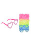 Phosphorescent Heart Model Glow Party Glasses Glow in the Dark Glasses 12 Pieces (5263) - 2