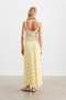 Butter Polka Dot Patterned Skirt - 5