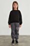3 Thread Letter Printed Girls' Jogger Sweatpants