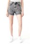 Women's Pearl Stone High Waist Denim Shorts - 2