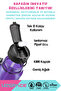 850ml New Collection Medium Size Tritan Water Bottle with Silicone Straw, Measuring Scale, Transparent Body and Hand Strap, Bpa Free, Odor Free - 3