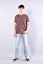 2122 Hakim Yaka Modern Fit 100% Cotton Basic T-Shirt - 4