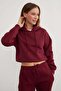 3 Thread Basic Hooded Sweatshirt - 2