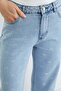 Stone Bow Detailed Palazzo Jeans - 8
