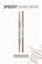 Ultra-Fine Tip Natural Looking Eyebrow Pencil Peripera Speedy Skinny Brow (8 Taupe Beige)