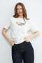 Fruit Embroidered Crew Neck T-Shirt - 4