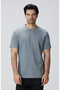Mint Nane Bisiklet Yaka Jakarlı T-Shirt