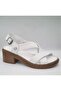 Mammammia D24Ys-1610 Short Heel Strappy Leather Women's Sandals - 2