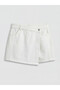 Two Mt Shop Quality Regular Fit Women's Jean Shorts Skirt - 5