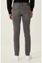 Gri Denim Pantolon - 3
