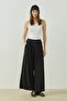 Alya Pleated Loose Trousers Black - 2