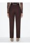 Trendlucky Women's Pleated Fabric Pants with Belt in the Waist - 4