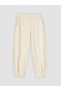 Trendlucky Women's Textured Trousers with Elastic Waist and Difference in Color - 5