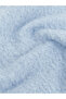 Alita City Lcw Accessories Blue Knitwear Plain Women's Scarf with a Difference - 3