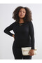 Lcw Everyday Black Soft Touch Women's T-Shirt - 2