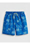Nevavm Printed Boy's Swimsuit Set with Difference - 6