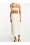 Rochie lunga, Crem - 2