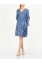 Rochie scurta, Albastru