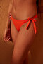 Basic Orange String Bikini Bottom - 2