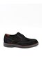 262002 Black Antique Suede Lace-Up Casual Men's Shoes