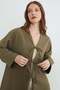 Fullamodest Front Open Tie-Detail Casual Kimono - 4