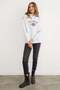 3 Thread Rugby Embroidered Hooded Sweatshirt - 3