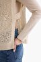 Crew Neck Embroidered Sweater Sweater F3296Ax25Au - 6