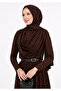 Sendi Blouse Set with Gathered Front Skirt, Belt Pieces, Flocked, Lace Pieces - 4