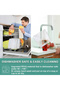 21.5cmX12cm 10Pcs 10pcs Silicone Food Storage Containers Leakproof Containers Reusable Stand Up Zip - 6