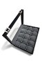 15-Compartment Faux Leather Velvet Interior Structure Black - 3