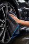 (1 Piece) Microfiber Blue Piping Car Washing, Drying, Car Cleaning Cloth 50X70 cm - 6