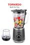Blender Grey 1.5L Glass Jar with Powerful Stainless Steel Blades TBL9003-GS