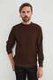 Pulover basic cu guler rotund - 7
