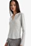 Slim Fit Buttoned Collar Rib Knit Long Sleeve T-Shirt G3490Ax25Wn - 3