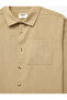 Cotton Single Pocket Long Sleeve Classic Collar Basic Shirt - 5