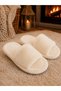 Soft Plush Fabric, Non-Slip Thermo Sole, Open Front Women's House Slippers, Quality and Comfortable Slippers - 3
