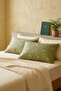 Green Daisy Cotton 2-Piece Pillowcase 50X70 cm - 2