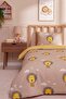 Cloudy Lion Single Cotton Duvet Cover Set