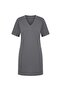 Anthracite V-Neck Modal Dress