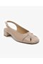 Women's Powder Wrinkled Patent Leather Genuine Leather Ballerinas 5Y2Ta59272 - 2